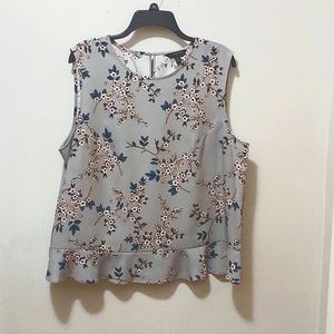 Sleeveless blouse